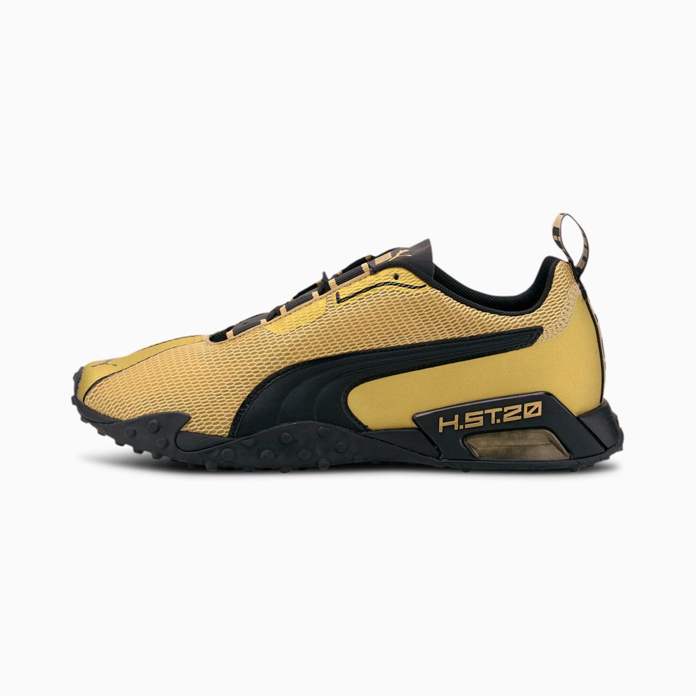 Puma H.ST.20 OG Gold Férfi Edzőcipő - Arany/Fekete ( Hungary - UOYWP9102 )